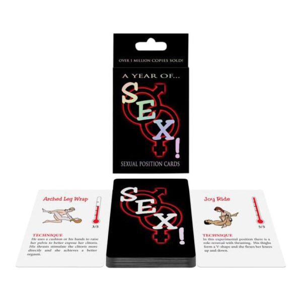 A Year of â¦ SEX! - Sexkortspil med over 50 kort